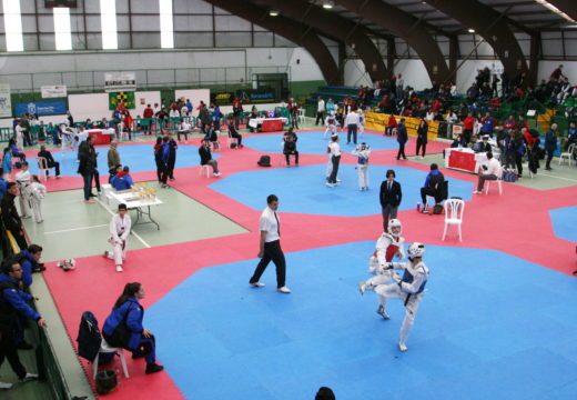 Gran afluencia de taekwondistas e público no Campionato Galego de Taekwondo Sub 21 e Cadete celebrado en Ordes